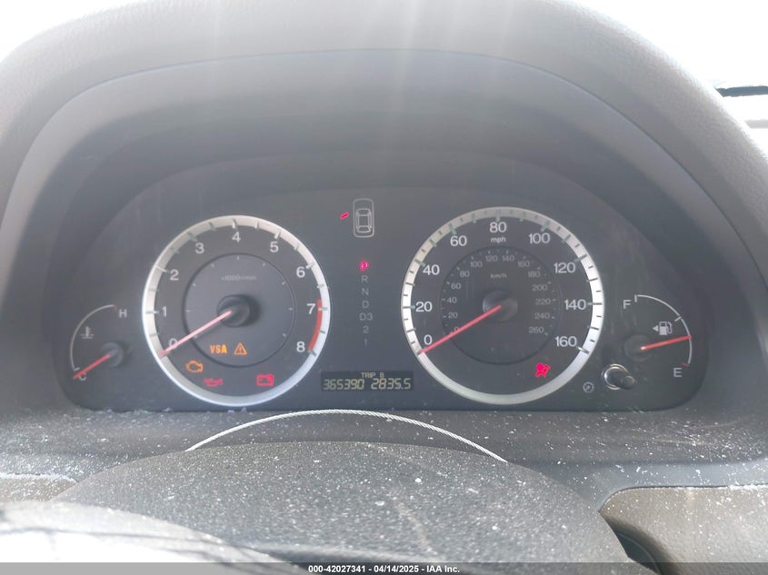 2008 HONDA ACCORD VIN: 1HGCP26488A145082