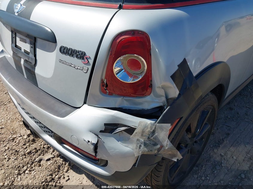 2013 MINI HARDTOP VIN: WMWSV3C50DT389419