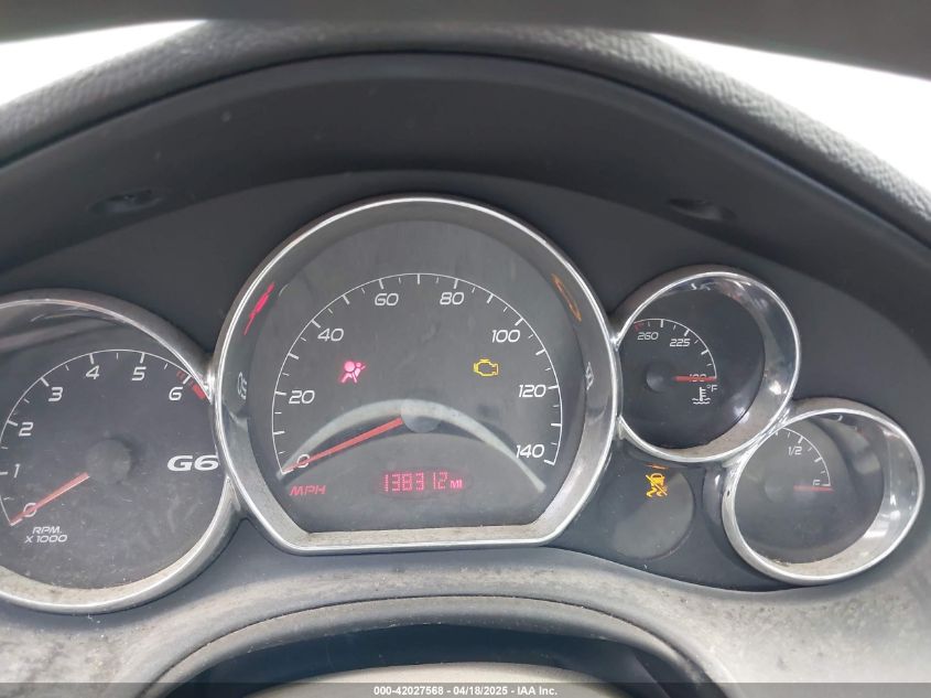 2006 Pontiac G6 Gtp VIN: 1G2ZM551564227054 Lot: 42027568