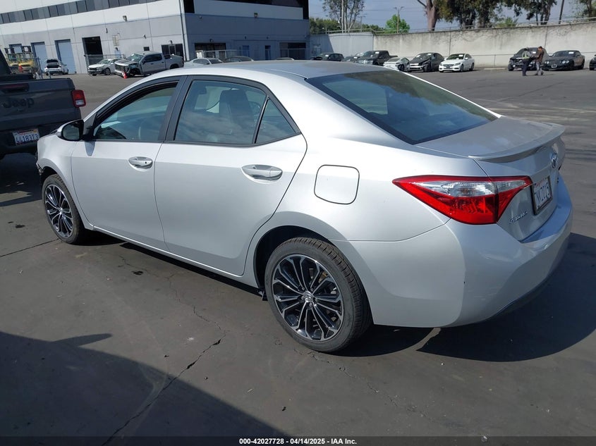 2015 TOYOTA COROLLA S PLUS - 5YFBURHE8FP356129