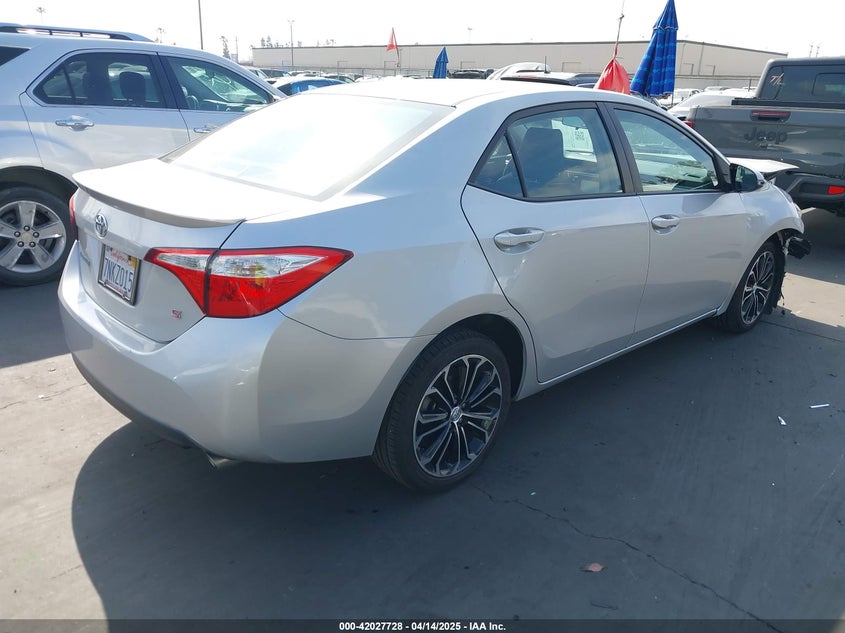 2015 TOYOTA COROLLA S PLUS - 5YFBURHE8FP356129