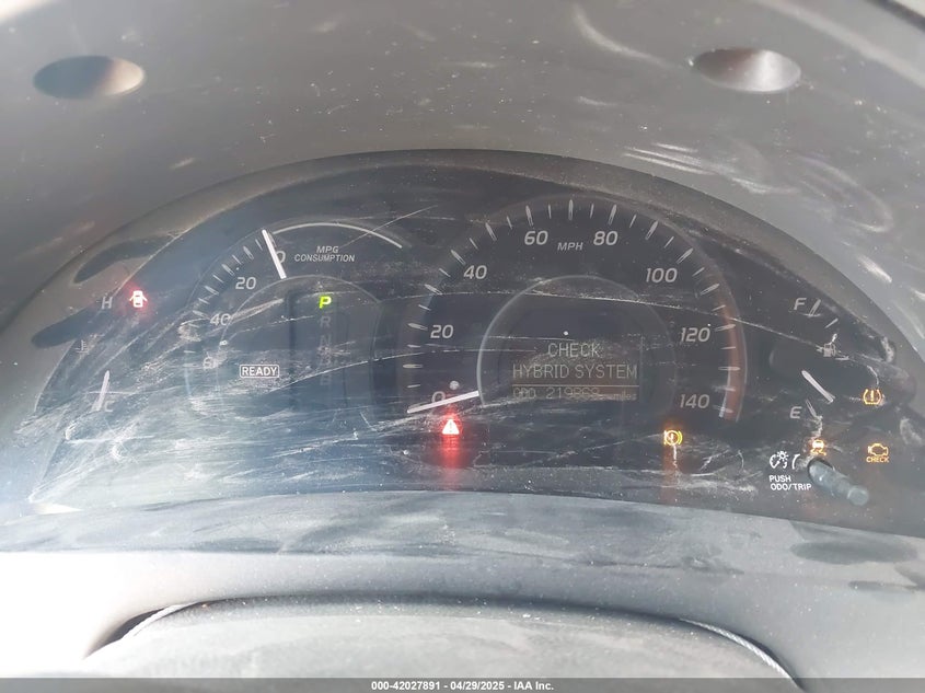 2009 TOYOTA CAMRY HYBRID VIN: 4T1BB46K29U066795