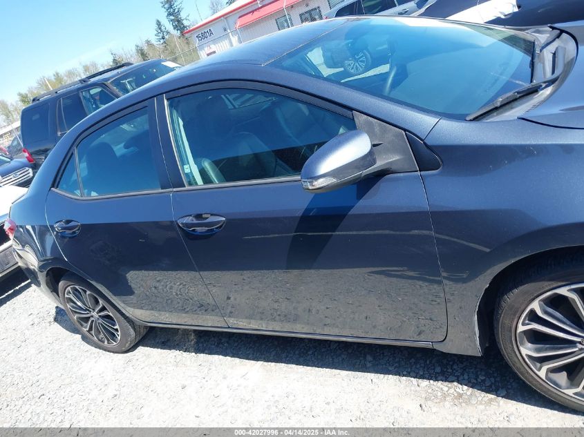 2015 Toyota Corolla S Plus VIN: 2T1BURHE6FC389128 Lot: 42027996