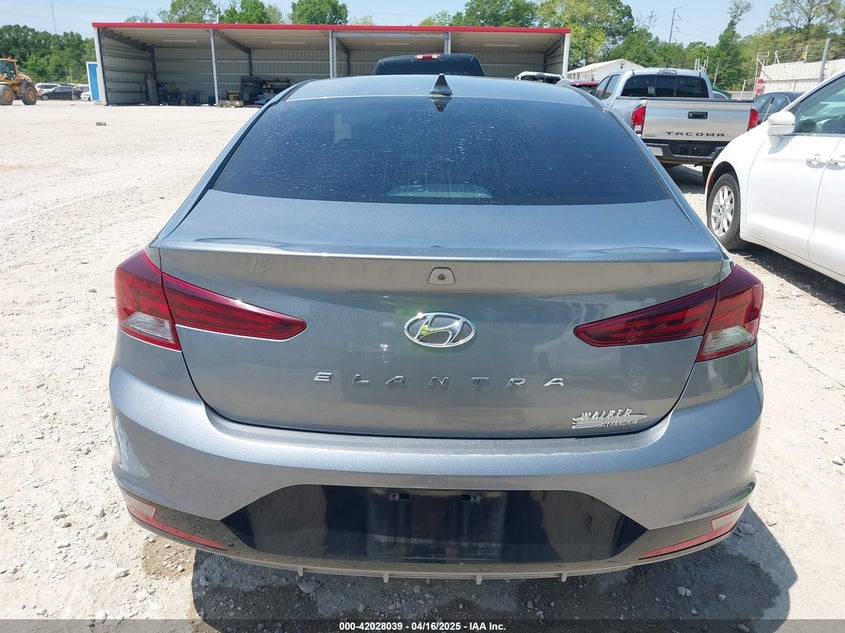 2019 HYUNDAI ELANTRA SEL - KMHD84LF4KU749229