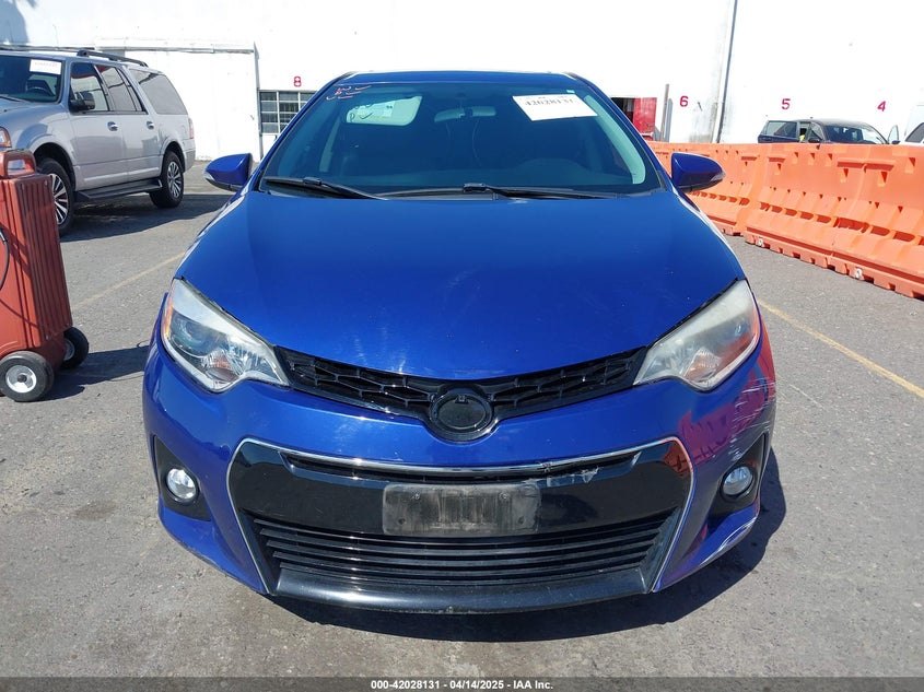 2015 TOYOTA COROLLA VIN: 2T1BURHE2FC312143