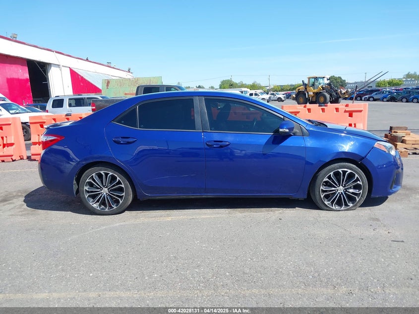 2015 TOYOTA COROLLA VIN: 2T1BURHE2FC312143