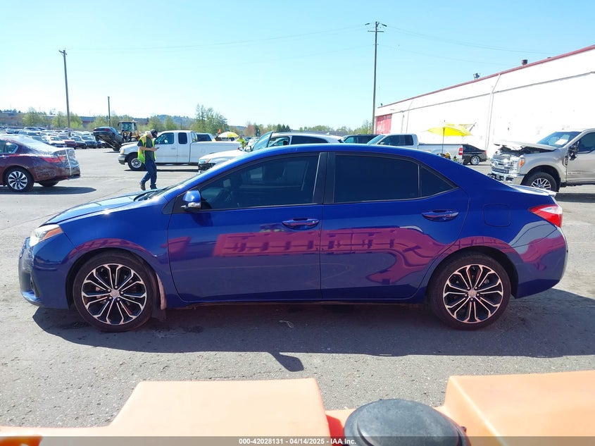 2015 TOYOTA COROLLA VIN: 2T1BURHE2FC312143