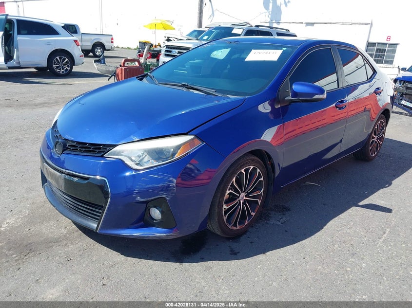 2015 TOYOTA COROLLA VIN: 2T1BURHE2FC312143