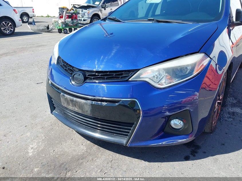 2015 TOYOTA COROLLA VIN: 2T1BURHE2FC312143