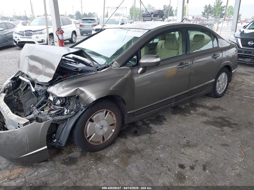 2007 HONDA CIVIC VIN: JHMFA36207S029495