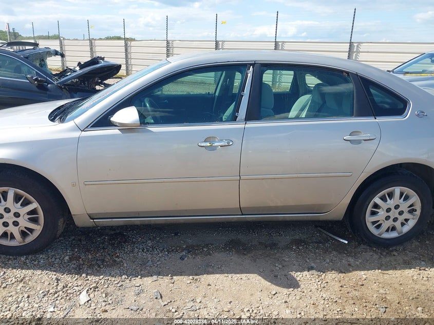 2007 CHEVROLET IMPALA VIN: 2G1WS55R279365667