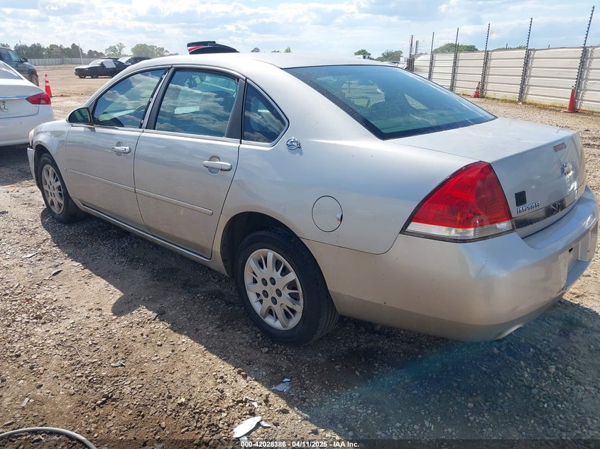 2007 CHEVROLET IMPALA VIN: 2G1WS55R279365667