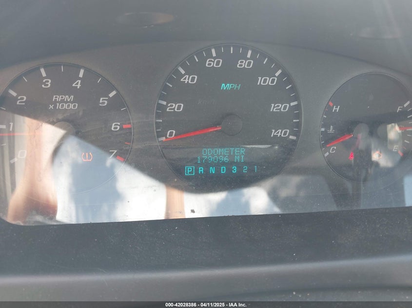 2007 CHEVROLET IMPALA VIN: 2G1WS55R279365667