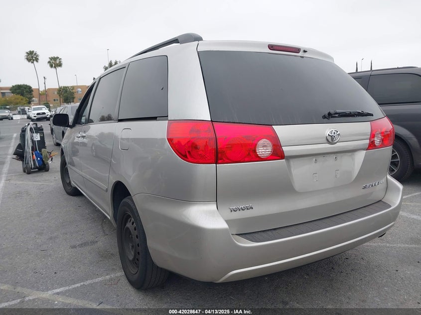 2008 TOYOTA SIENNA VIN: 5TDZK23C38S221054