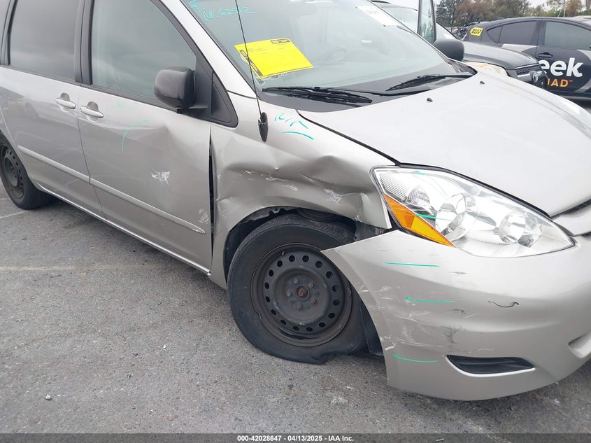 2008 TOYOTA SIENNA VIN: 5TDZK23C38S221054