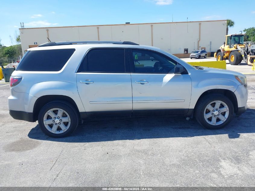2015 GMC Acadia Sle-2 VIN: 1GKKRPKDXFJ350105 Lot: 42028696