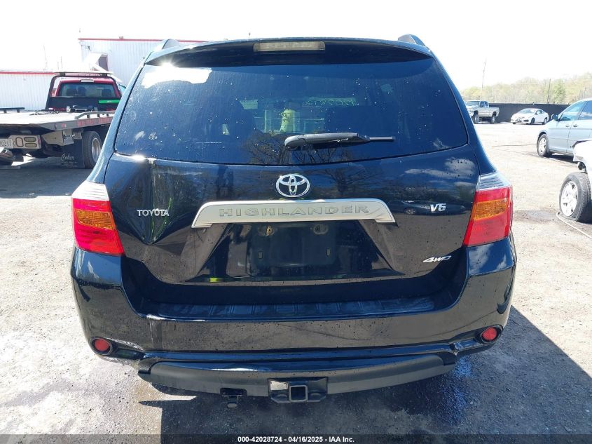 2008 Toyota Highlander VIN: JTEES41A382069727 Lot: 42028724