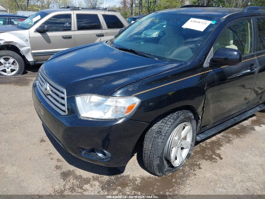 2008 Toyota Highlander VIN: JTEES41A382069727 Lot: 42028724