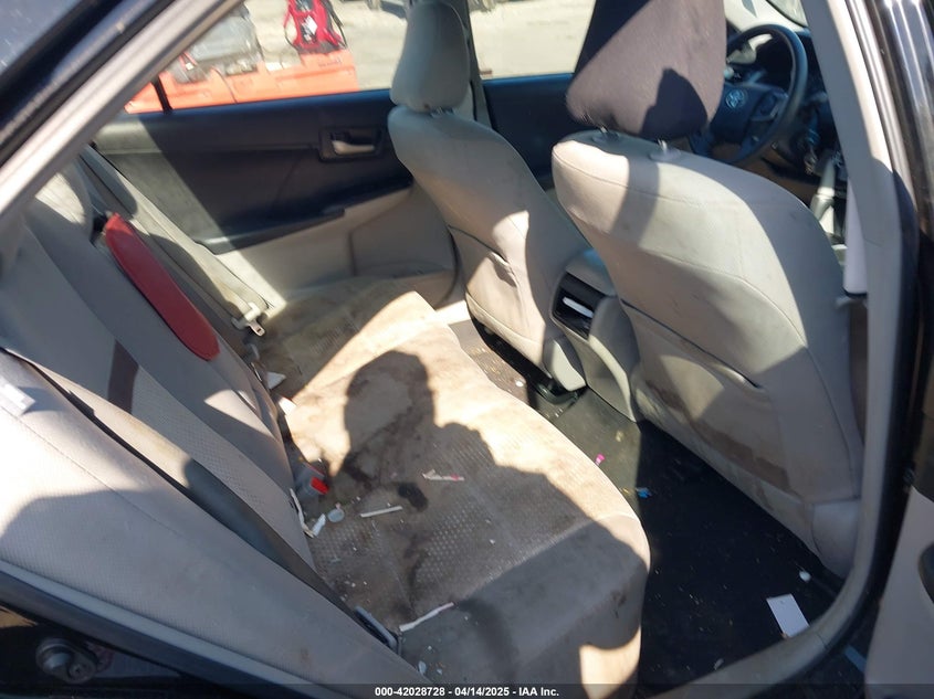 2012 TOYOTA CAMRY VIN: 4T1BF1FK3CU018281