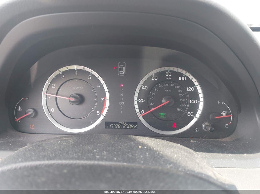 2010 HONDA ACCORD VIN: 1HGCP2F37AA119876