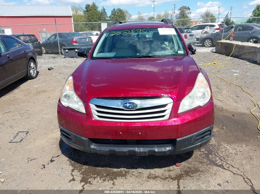 2011 Subaru Outback VIN: 4S4BRBATXB1334550 Lot: 42028901