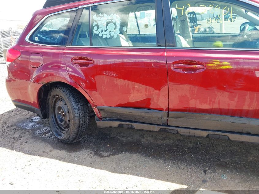 2011 Subaru Outback VIN: 4S4BRBATXB1334550 Lot: 42028901