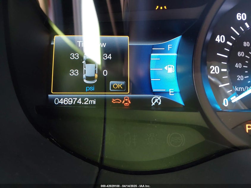 2020 FORD EDGE VIN: 2FMPK3J96LBA75680
