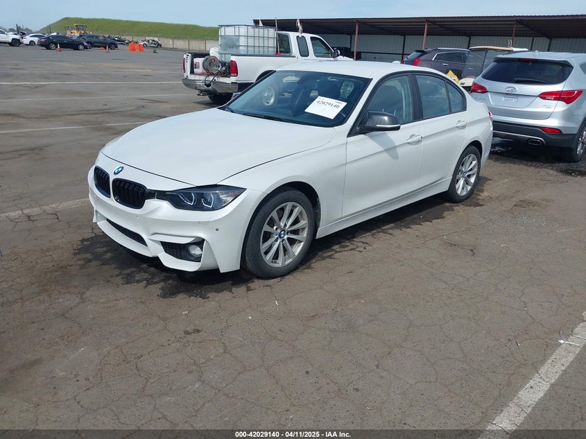 2016 BMW 320I VIN: WBA8A9C52GK617133
