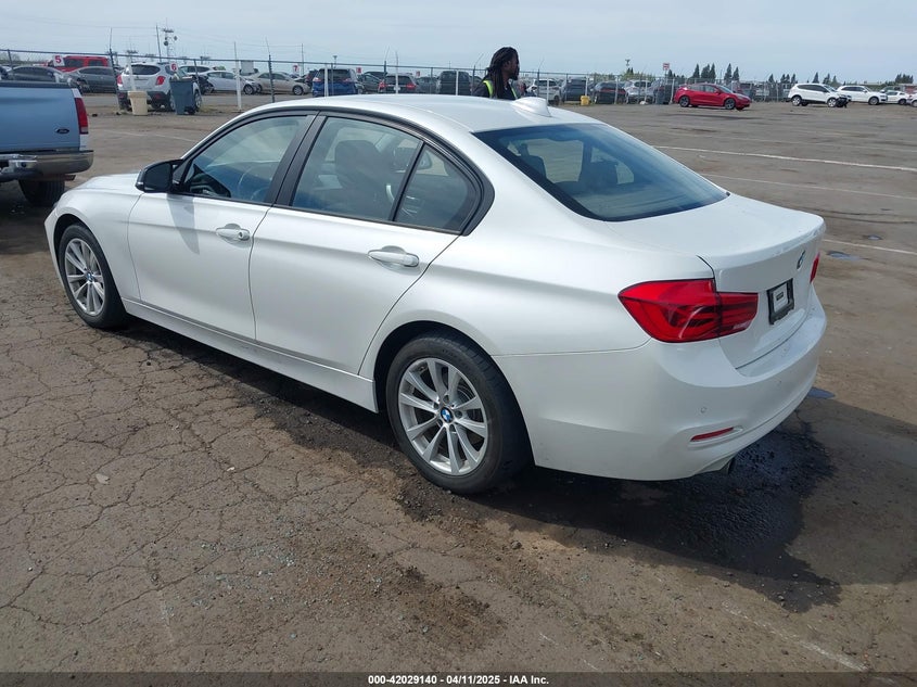 2016 BMW 320I VIN: WBA8A9C52GK617133