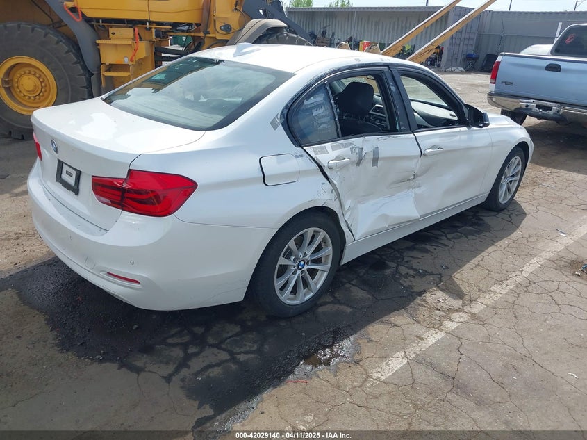 2016 BMW 320I VIN: WBA8A9C52GK617133