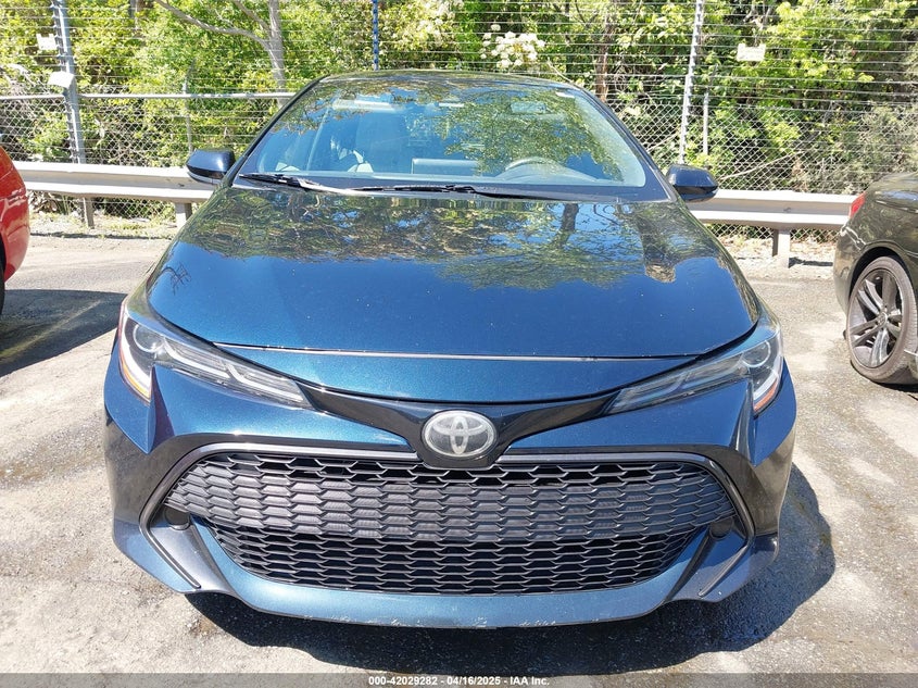 2019 TOYOTA COROLLA VIN: JTNK4RBE8K3013084
