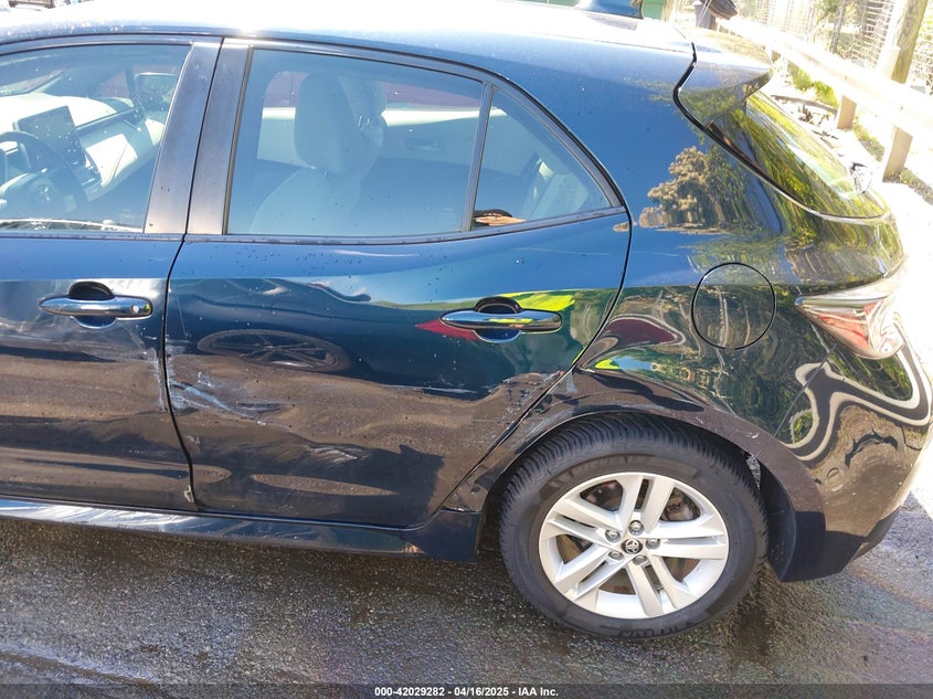 2019 TOYOTA COROLLA VIN: JTNK4RBE8K3013084