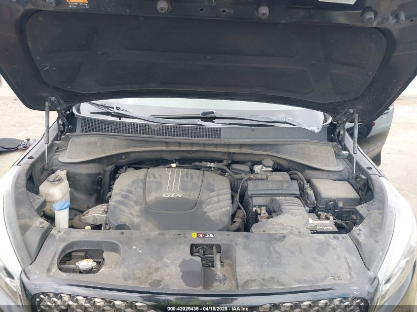 2017 Kia Sorento 3.3L Sxl VIN: 5XYPKDA5XHG254833 Lot: 42029436