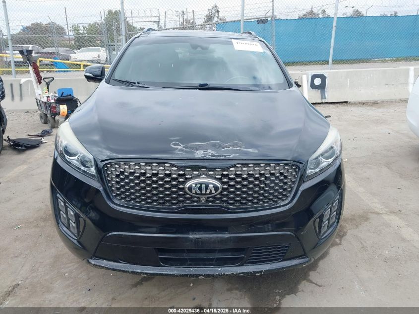2017 Kia Sorento 3.3L Sxl VIN: 5XYPKDA5XHG254833 Lot: 42029436