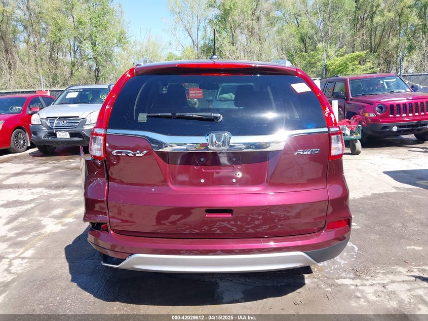 2015 HONDA CR-V EX-L - 5J6RM4H75FL089070