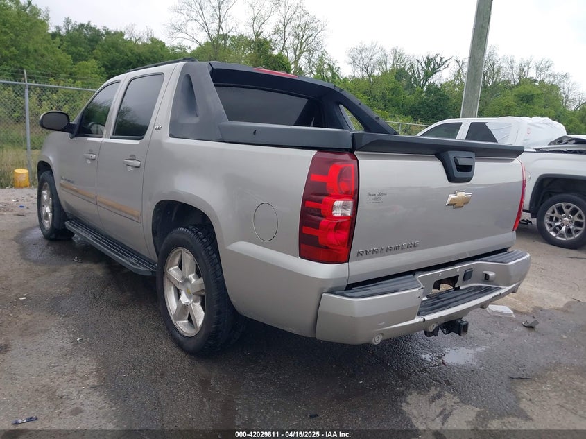 2007 CHEVROLET AVALANCHE 1500 VIN: 3GNEC12J67G134064