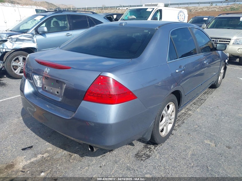 2007 HONDA ACCORD VIN: 1HGCM56807A159862