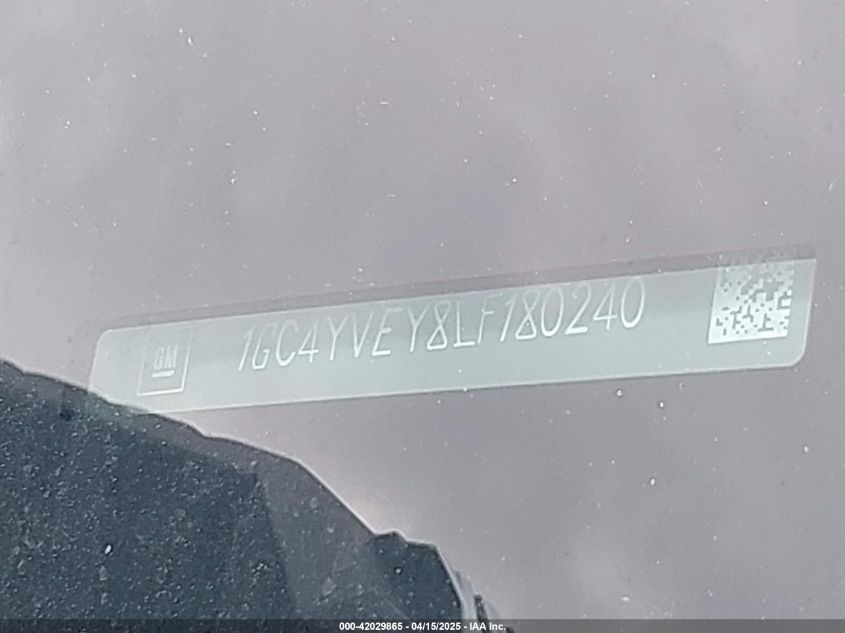 2020 Chevrolet Silverado 3500hd - 1GC4YVEY8LF180240