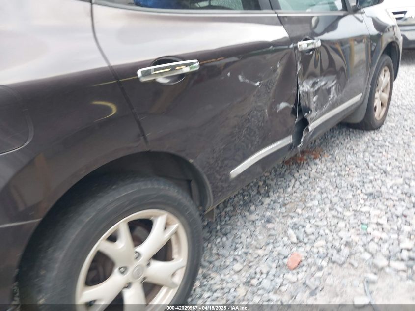 2011 Nissan Rogue Sv VIN: JN8AS5MT1BW167875 Lot: 42029967