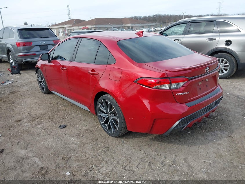 2020 TOYOTA COROLLA VIN: JTDP4RCE1LJ021517