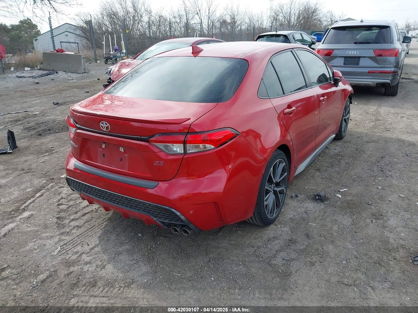 2020 TOYOTA COROLLA VIN: JTDP4RCE1LJ021517