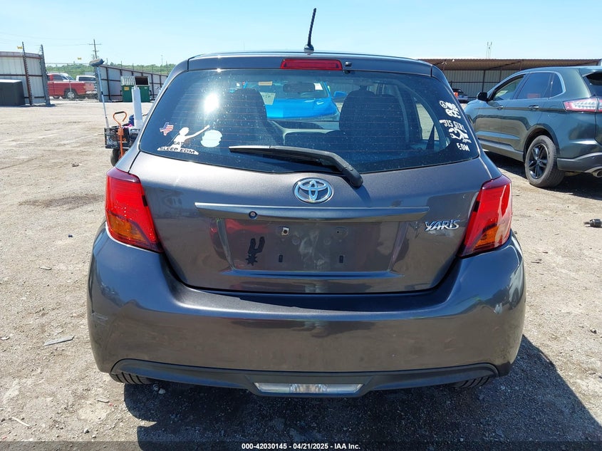 2015 TOYOTA YARIS VIN: VNKKTUD36FA038614