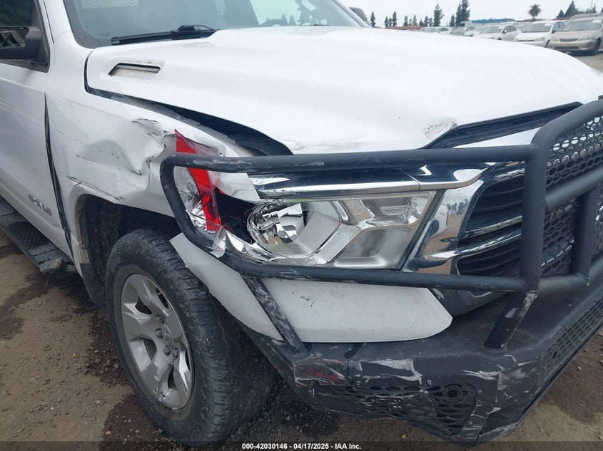 2021 RAM 1500 VIN: 1C6RREBT5MN609716