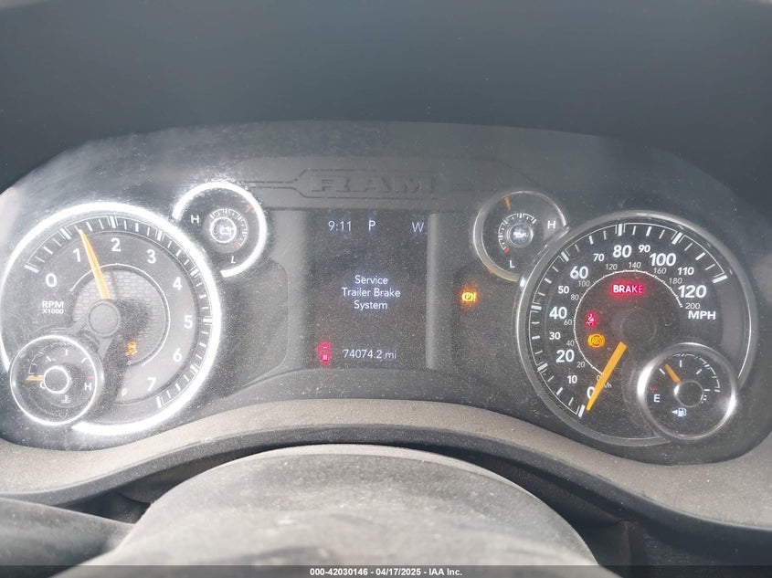 2021 RAM 1500 VIN: 1C6RREBT5MN609716
