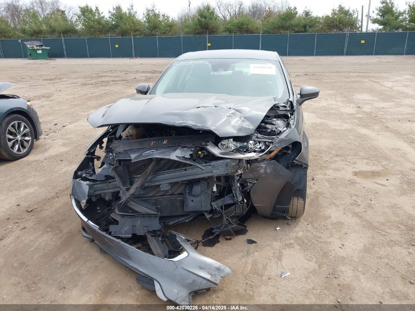 2019 Ford Fusion Se VIN: 3FA6P0HD1KR164556 Lot: 42030226