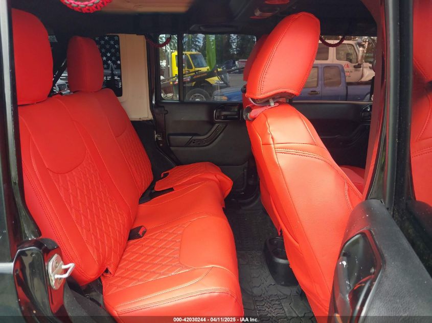 2014 Jeep Wrangler Unlimited Sahara VIN: 1C4BJWEG6EL107526 Lot: 42030244