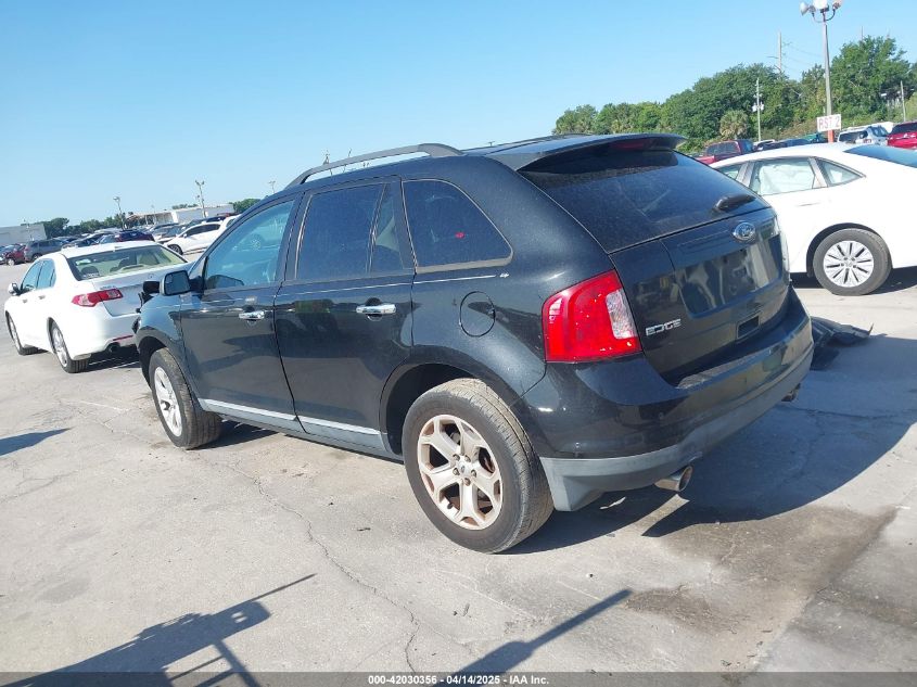 2011 Ford Edge Sel VIN: 2FMDK3JCXBBB17457 Lot: 42030356