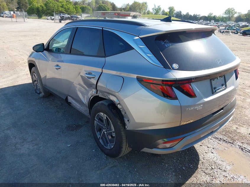 2025 HYUNDAI TUCSON HYBRID BLUE - KM8JBDD10SU311640