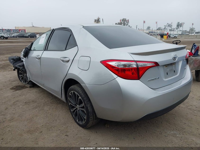 2015 TOYOTA COROLLA VIN: 5YFBURHE5FP178518