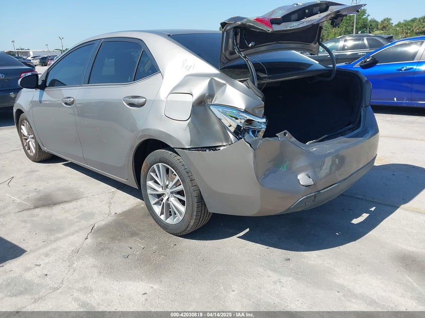 2014 TOYOTA COROLLA VIN: 2T1BURHE8EC027526